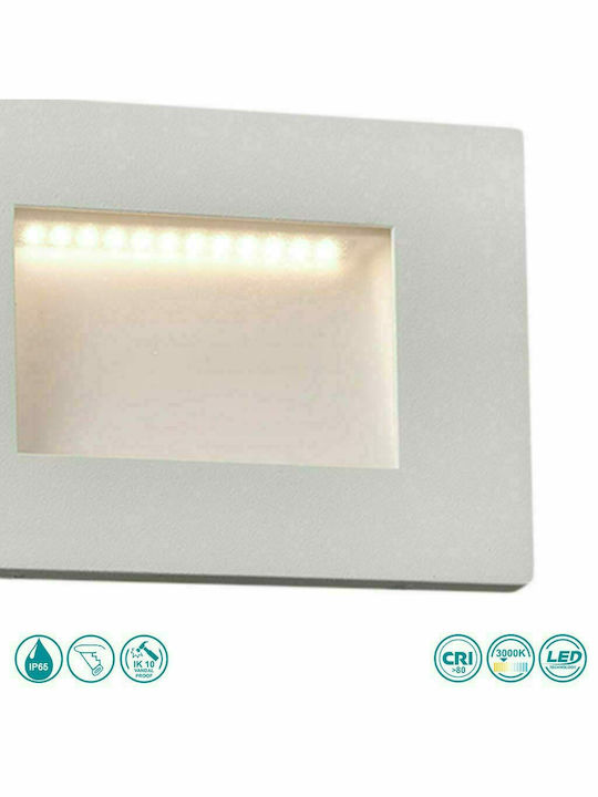 Faro Barcelona Spark-1 Wall-Mounted Outdoor Ceiling Light LED IP65 5W 10.5x7.5εκ.