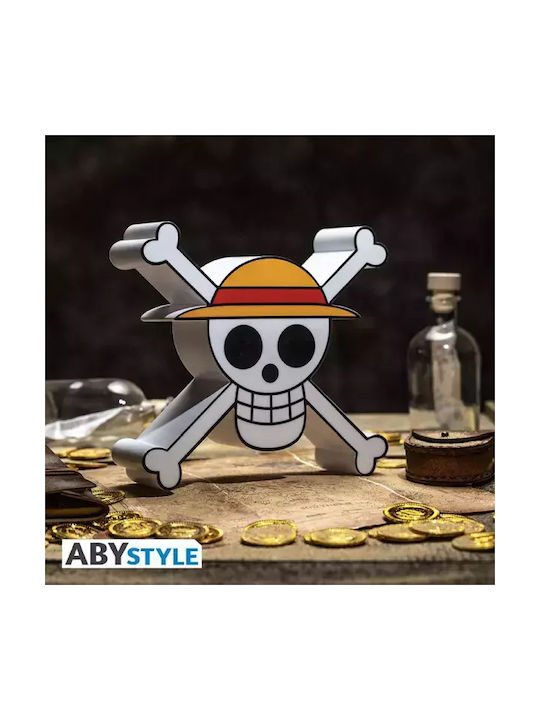 Abysse Kids Decorative Lamp Straw Hat Pirates Multicolour 20x6x21cm