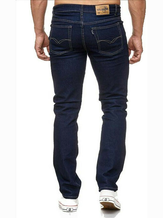 805 Men's Jeans Pants Navy Blue