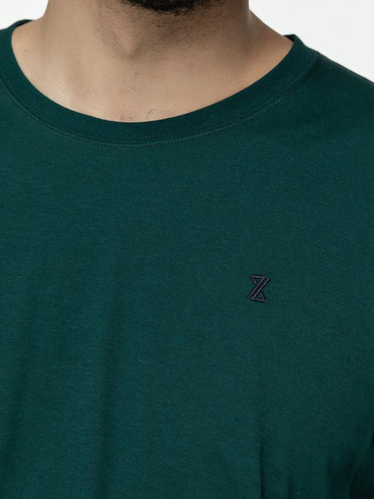 Snta Bluse mit langen Ärmeln und gesticktem Logo - Grün