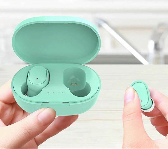Somostel SMS-J13 In-ear Bluetooth Handsfree Căști cu Carcasă de Încărcare Mentă