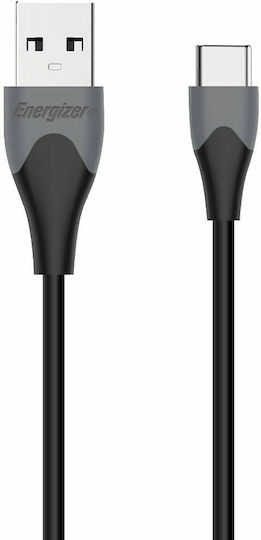 Energizer USB Typ-C Kabel USB 2.0 männlich - USB-A Schwarz 1,2 m