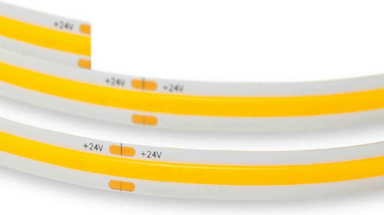 Spot Light LED-Streifen 24V Warmes Weiß Licht 5m Typ COB