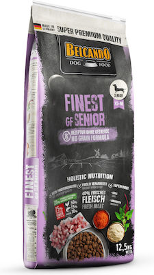 Belcando Finest GF Senior 12.5kg Ξηρά Τροφή χωρίς Σιτηρά για Ηλικιωμένους Σκύλους με Πουλερικά