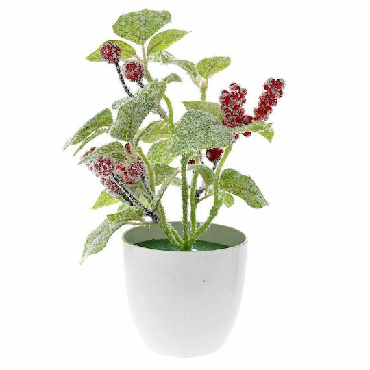 Iliadis Christmas Decorative Mistletoe 23cm Pot 4pcs
