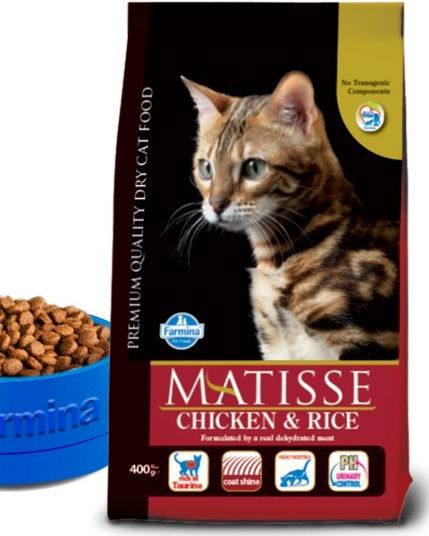Farmina Matisse Dry Food Gluten-Free for Adult Cats with Chicken / Rice 1.5kg