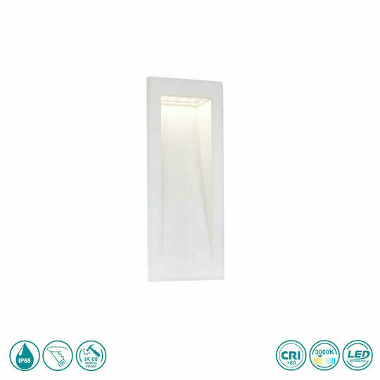 Faro Barcelona Soun Aplica de exterior montată pe perete LED IP65 5W cu Alb Cald Lumină