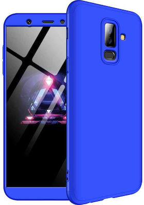 GKK 360 Vollschutz Kunststoff Blau (Galaxy A6+ 2018)