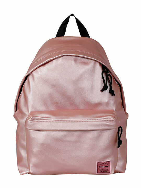 Lyc Sac City Limited Edition Pink School Bag Backpack Junior High-High School in Pink color