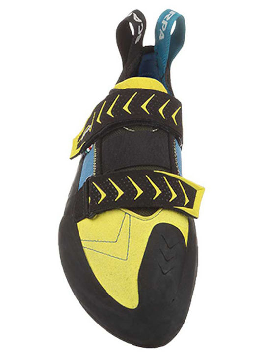 Scarpa Vapor V Men's Asymmetrical Climbing Shoes Yellow