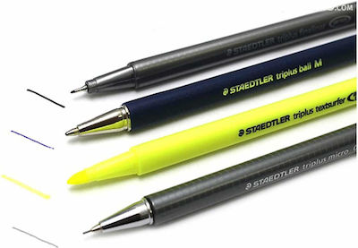 Staedtler Triplus Design Markers Multicolour 4pcs