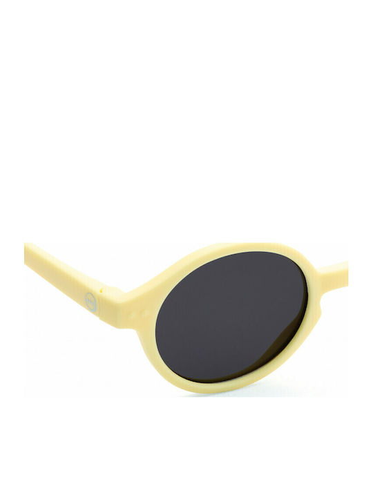 Izipizi Round Kids Sunglasses with Polarized Lens Lemonade for 3-5 Years