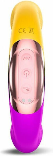 Action Two Lovers Couples Vibe 3 in 1 with Finger and Suction Vibrator Δονητής για Ζευγάρια