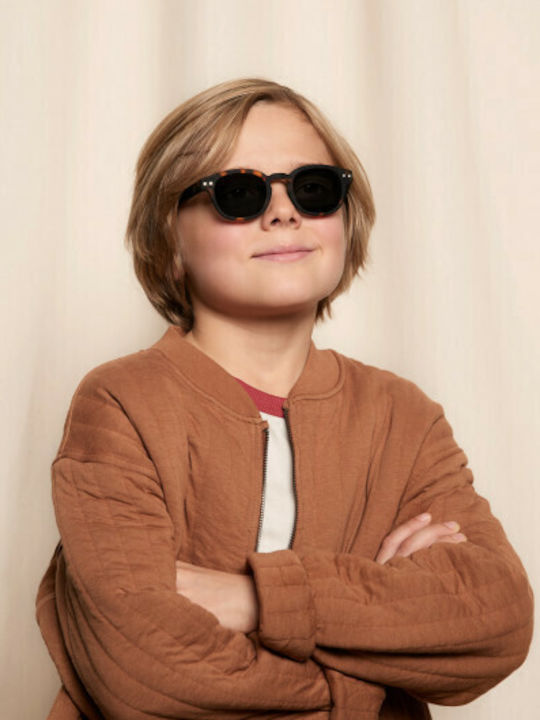 Izipizi Square Kids Sunglasses Yellow Honey For 5-10 Years