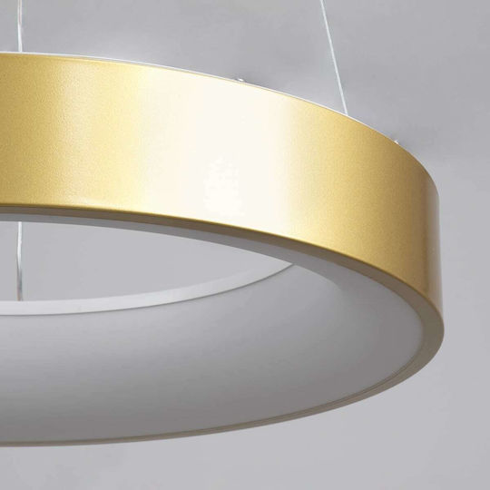 GloboStar Salem Pendant Light Gold 51x51cm