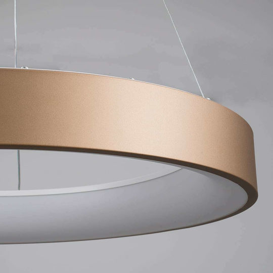 GloboStar Salem Pendant Light Brown 66x66cm