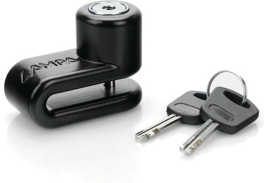 Lampa Pinch Motorcycle Disc Brake Lock with 5.5mm Pin in Black