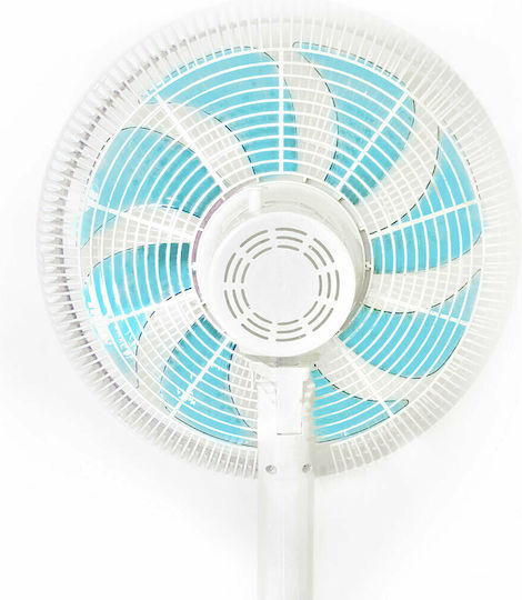Zilan Zilan Pedestal Fan 60W Fan Diameter 40cm with Remote Control White