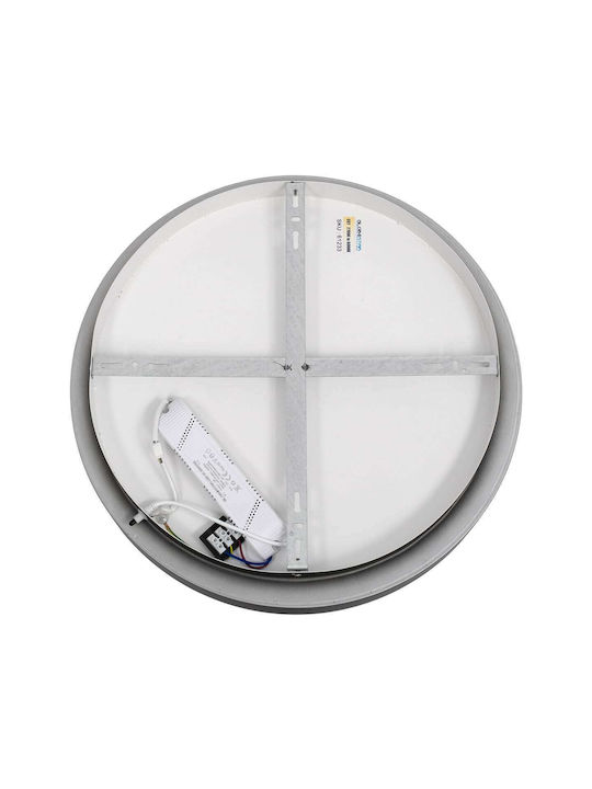 GloboStar Salem Ceiling Mount Light 45pcs Black with Integrated LED and Remote Control