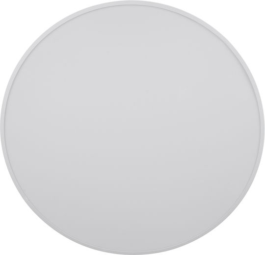 GloboStar Burton Ceiling Mount Light 60cm White with Integrated LED and Remote Control