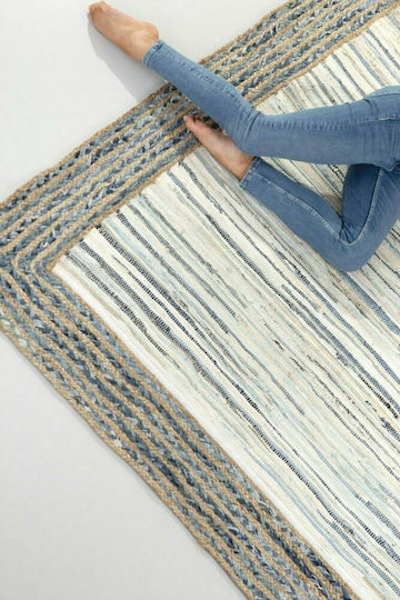Guy Laroche Kilim Covor Rectangular din iută Bej