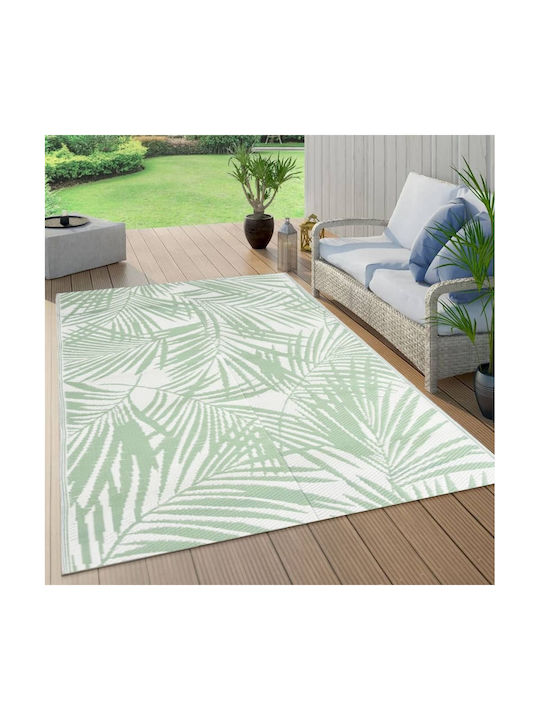 vidaXL Rug Outdoor Rectangular Green