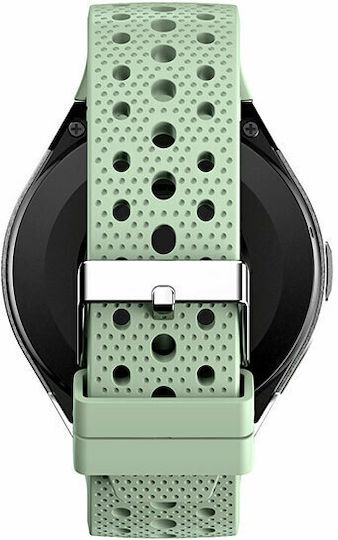 Egoboo SN90 Smartwatch με Παλμογράφο (Μέντα)