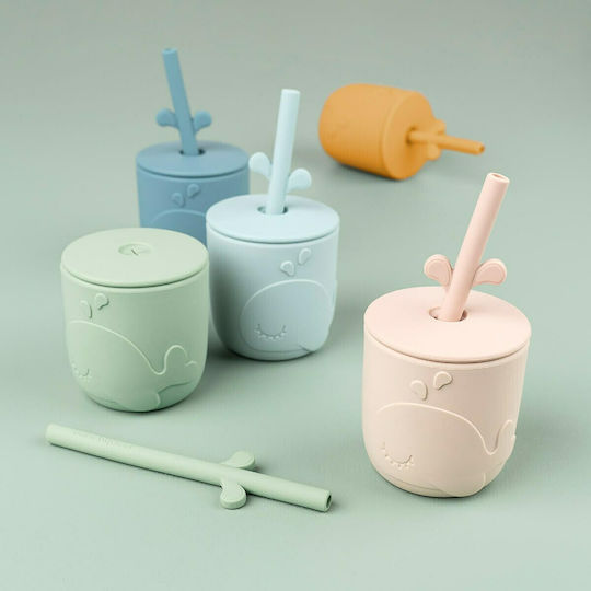 Done by Deer Baby Cups made of Silicone Brown 2pcs 120ml for 6m+m+