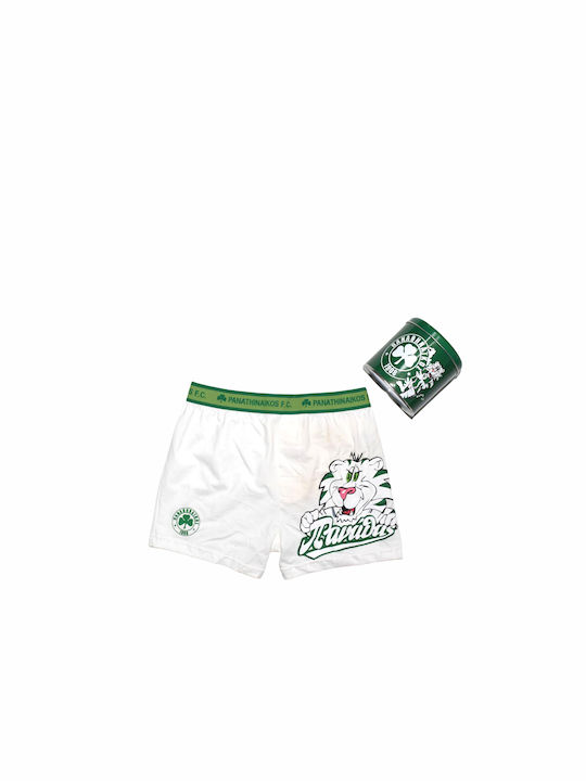 Apple Boxer Kinder-Boxershorts Weiß