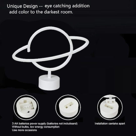 Dekorative Lampe Blau
