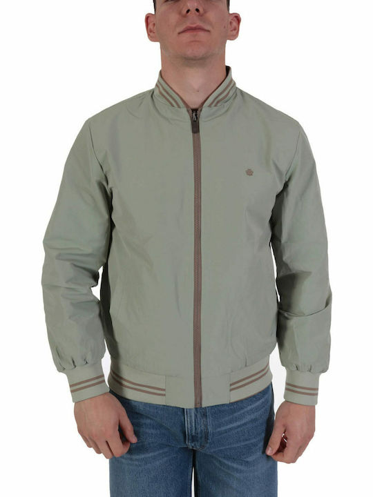 Geci Bomber cu Două Fețe Bej / Verde