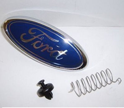 Auto-Marke Haube Logo Ford Schwerpunkt / Transit Connect / Transit Vorderes Emblem Ford Focus/ Transit/ Connect 14.5x6cm Snap-On