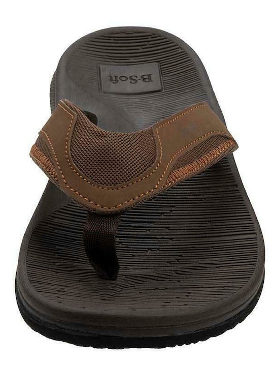 10987 Ανδρικά Flip Flops Καφέ