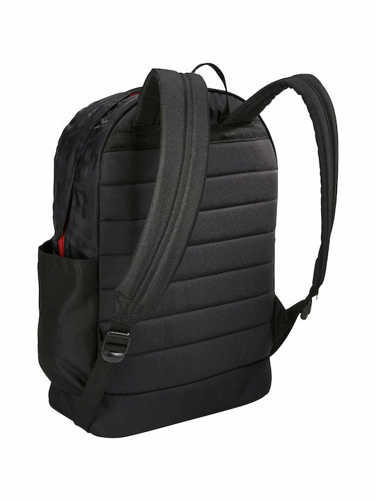 Case Logic Campus CCAM1126 Τσάντα Πλάτης για Laptop 15.6" Μαύρο/Κόκκινο