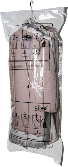 5Five F-V Vac Bag L Plastic Hanging Storage Bag 70x160cm