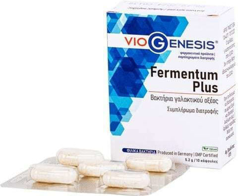 Viogenesis Fermentum Plus Special Food Supplement 10 Capsules
