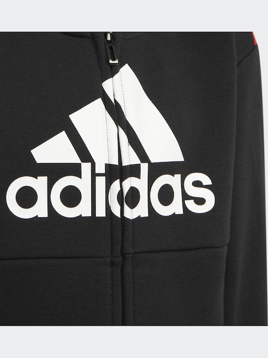 Kids Tracksuits With Jacket With Top Black 2 Pieces Badge Sport Logo