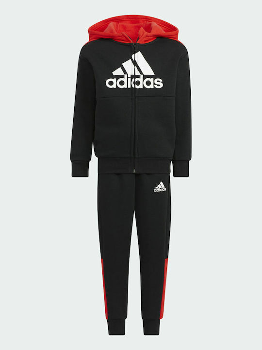 Kids Tracksuits With Jacket With Top Black 2 Pieces Badge Sport Logo