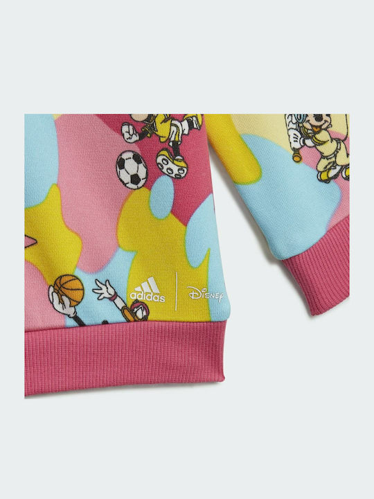 Παιδικό Σετ Φόρμας Ροζ 2τμχ Disney Mickey Mouse