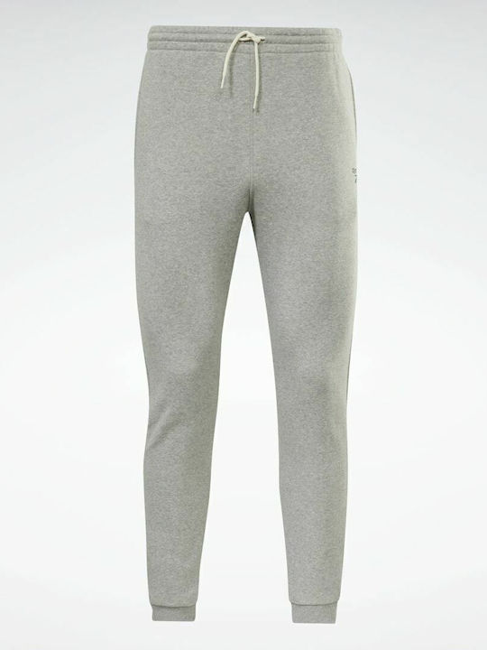 Identity Παντελόνι Φόρμας με Λάστιχο edium Grey Heather