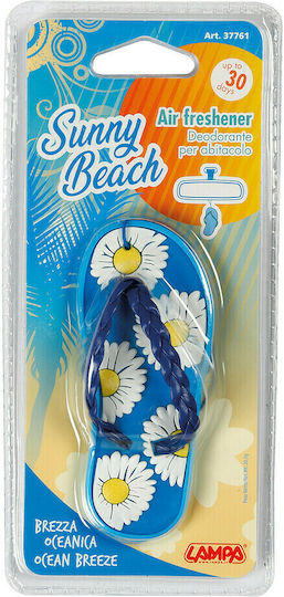 Lampa Car Air Freshener Tab Pendand Sunny Beach Ocean Breeze 20.5gr