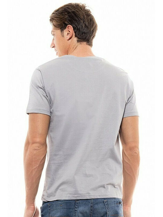 Biston Herren T-Shirt Kurzarm Gray