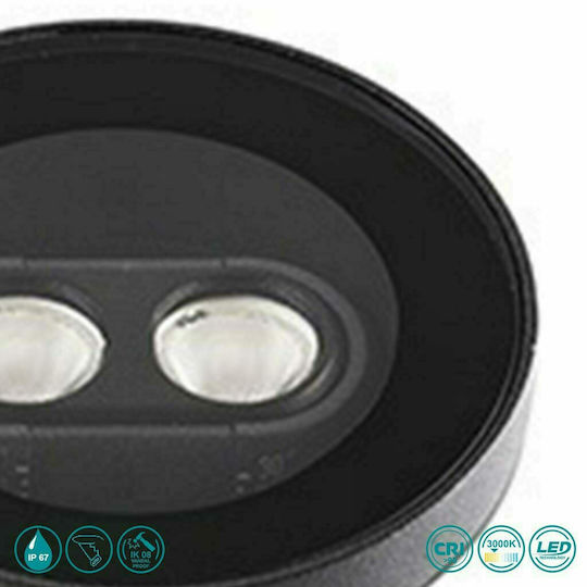 Faro Barcelona Tras Επιτοίχιο Εξωτερικό Σποτ LED IP67 4W