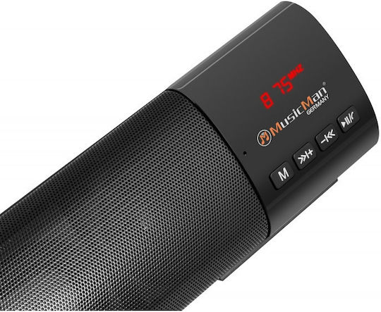 Technaxx BT-X54 Ηχείο Υπολογιστή με Bluetooth και Ισχύ 10W Μαύρο