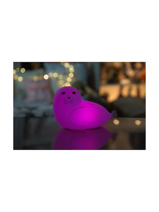 Rabbit & Friends Nachtlichter Für Das Kinderzimmer LED Seehund USB Weiß