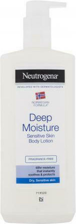 Neutrogena Deep Moisture Sensitive Skin Ενυδατική Lotion Σώματος για Ξηρές & Ευαίσθητες Επιδερμίδες 400ml