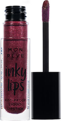 Mon Reve Inky Lips Kiss Proof Flüssig Lippenstift Schimmern