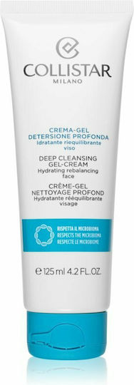 Collistar Deep Cleansing Gel-Cream Gel Καθαρισμού Προσώπου 125ml