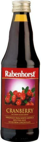 Rabenhorst Βιολογικός Χυμός Cranberry Χωρίς Προσθήκη Ζάχαρης 750ml