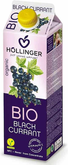 Hollinger Organic Juice Blackcurrant 1000ml 1pcs